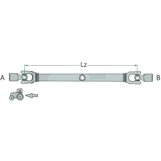 BLUELINE Albero cardanico B1