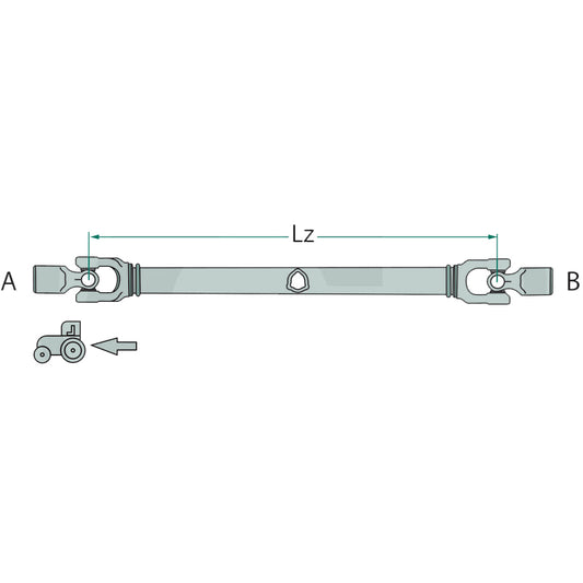BLUELINE Albero cardanico B6